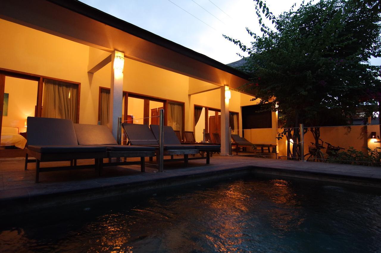 Hotel Kelapa Kecil Gili Trawangan Exteriér fotografie