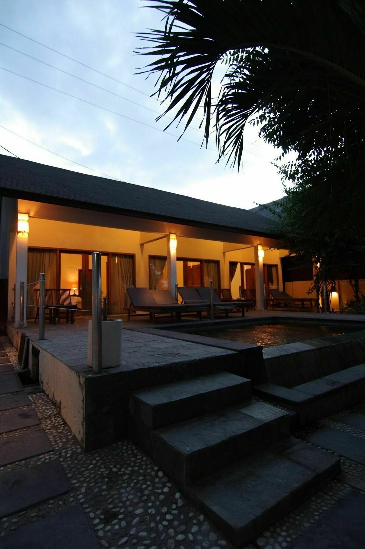 Hotel Kelapa Kecil Gili Trawangan Exteriér fotografie